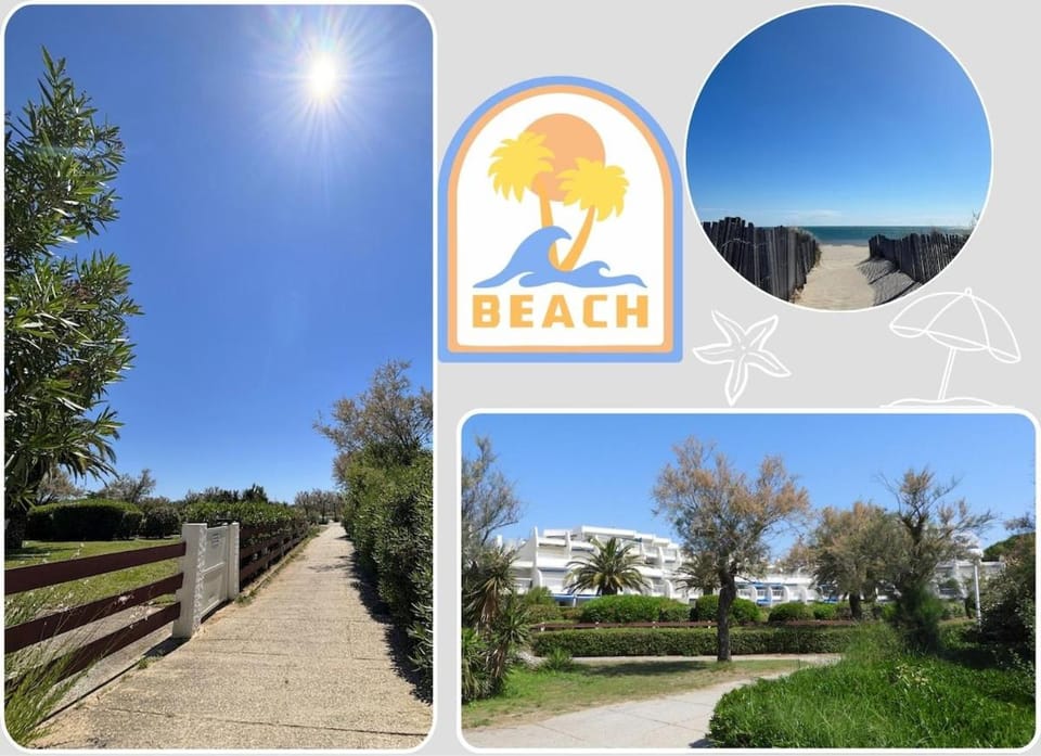 Studio - Résidence en 1ère ligne de la Plage - Parking privé sécurisé Apartment in La Grande-Motte
