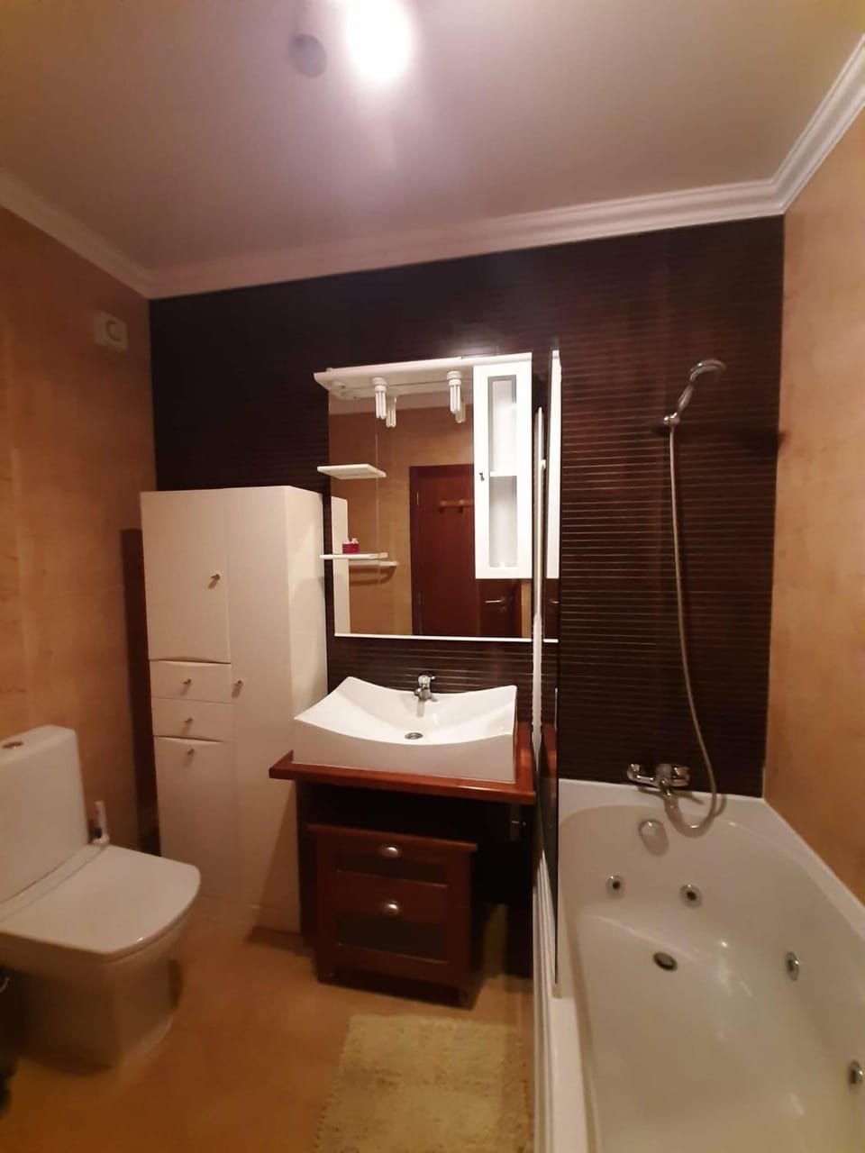 Bathroom, Living room