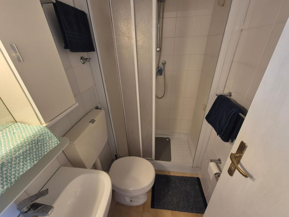 Bathroom, Living room