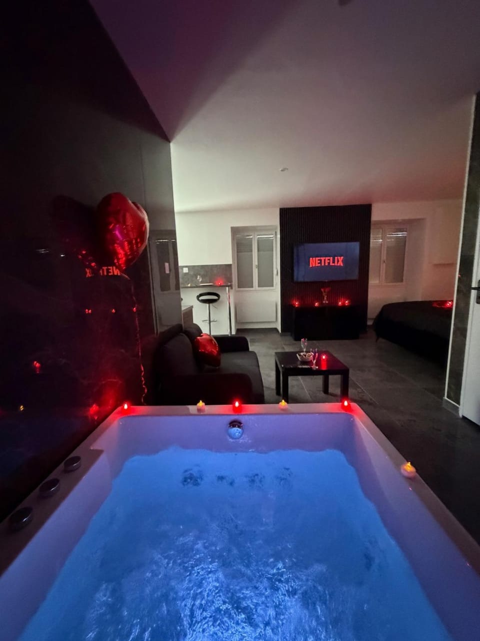 Rochetaillée Secret Spa Apartment in Saint-Étienne