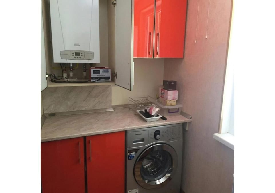dishwasher, minibar, washing machine