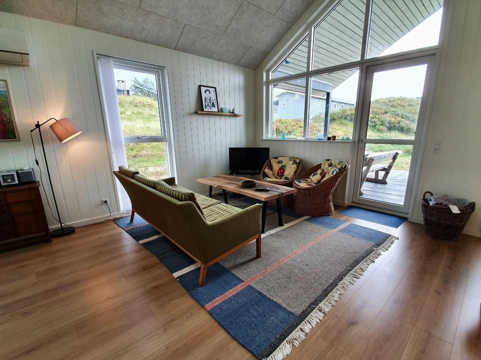 Ferienhaus-mit-Whirlpool-zwei-Terrassen-und-zwei-Baedern House in Blokhus