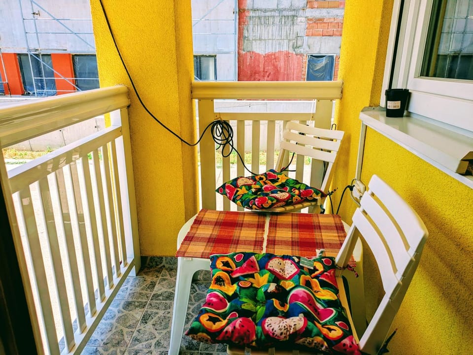 View (from property/room), Balcony/Terrace, Seating area