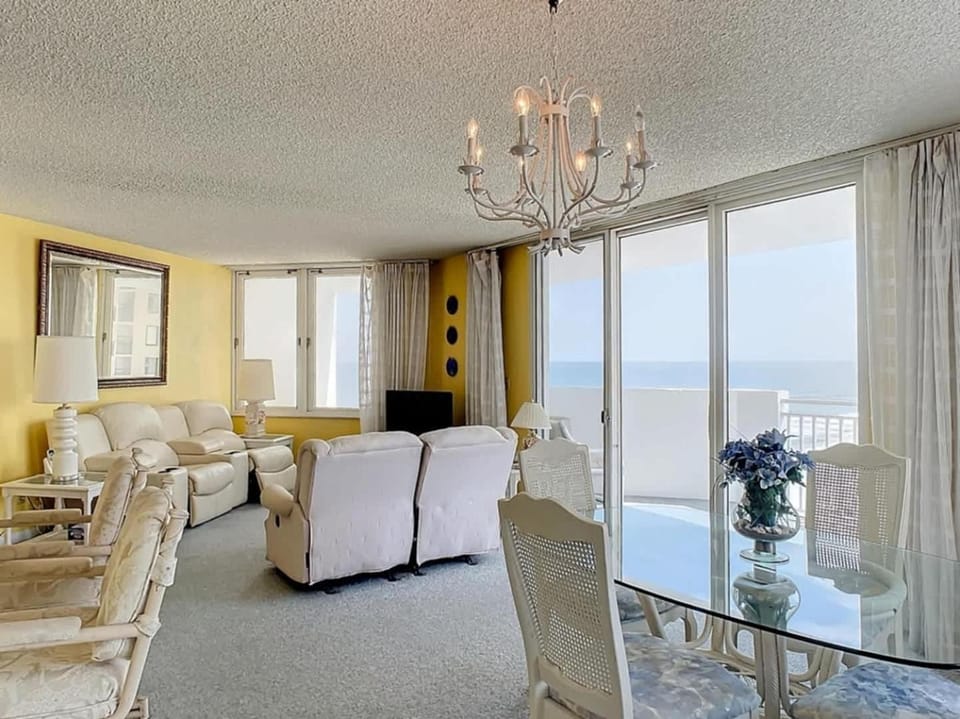 Oceanfront Condo with Elevated Coastal Views Apartment in Daytona Beach Shores