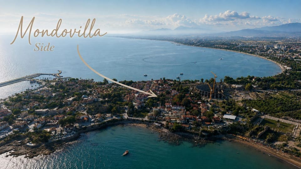 Mondovilla a charming villa in ancient Side near the theatre just 60 meters from the beach Villa in Side