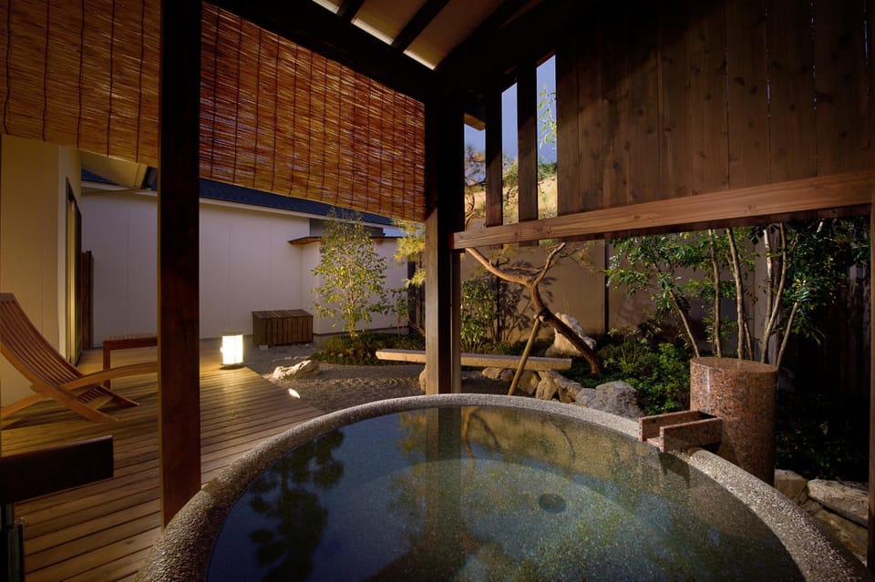 Garden, Hot Spring Bath, Bathroom, Balcony/Terrace, Garden view, Open Air Bath