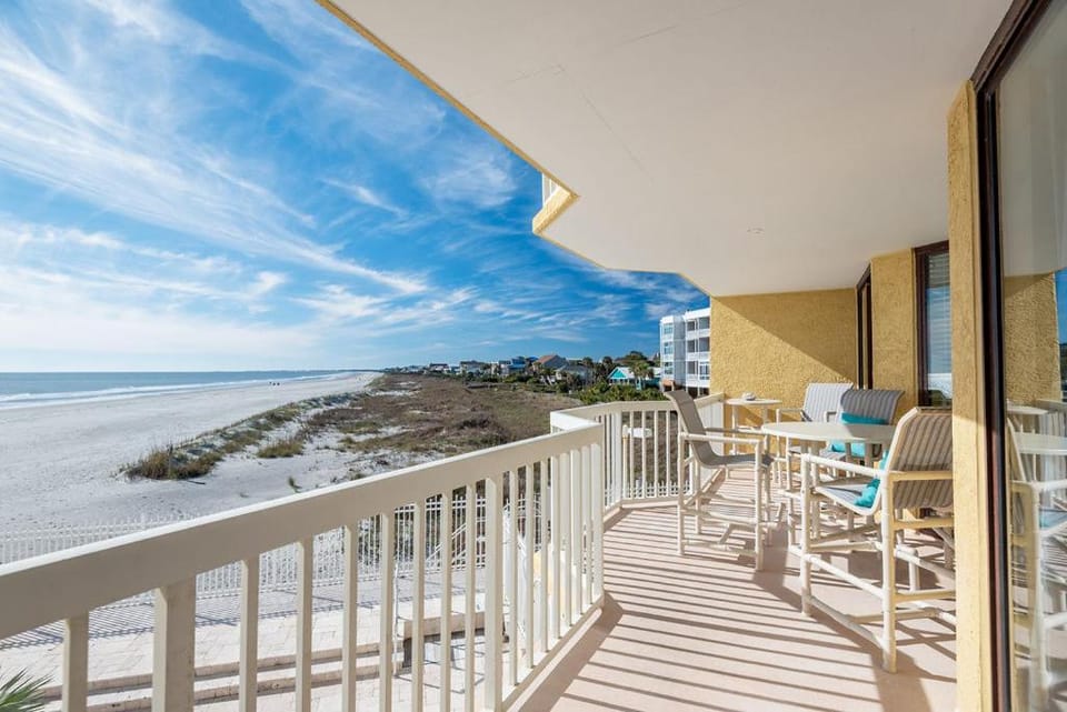 Charleston Oceanfront Villas Apartment in Folly Beach