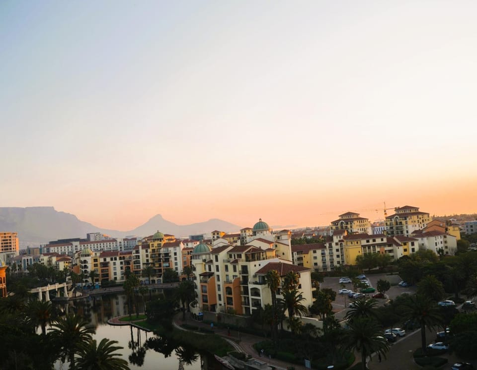 Mountain view, Sunset