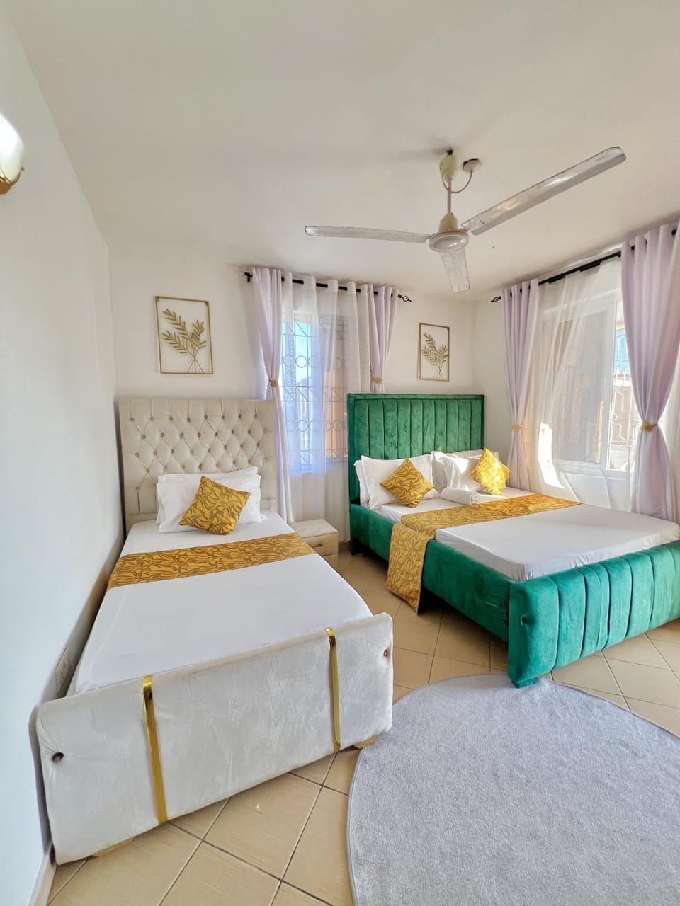 Stylish one bedroom with two beds Apartment in Mombasa County