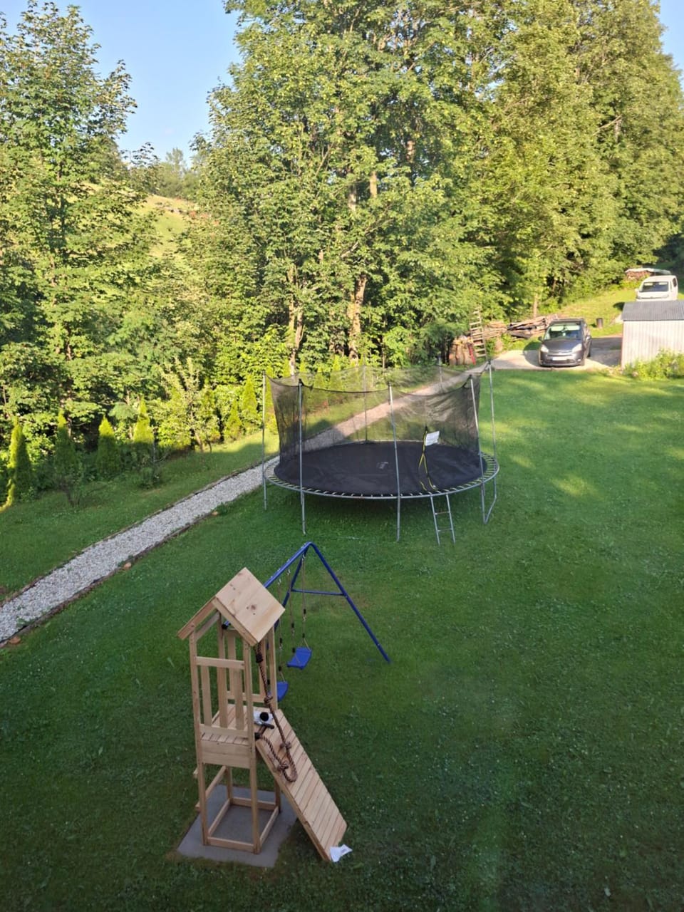 Day, Children play ground, Garden view