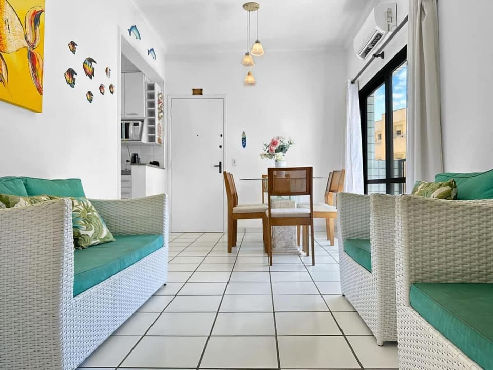 500m do mar - 3 Quartos - Ar Condicionado Apartment in State of São Paulo