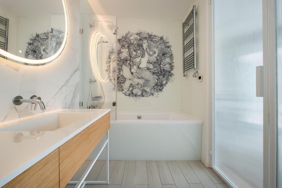 Taras na fali AltumStay Apartment in Sopot