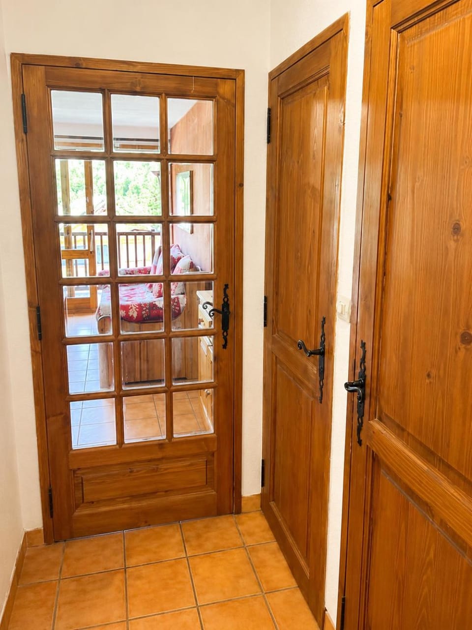 Appt 4p Vue pistes Balcon sud Chantemerle Apartment in Saint-Chaffrey