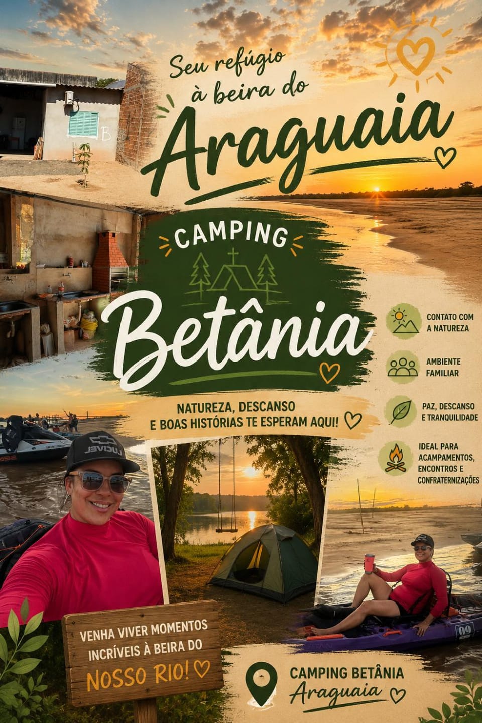 Camping Betânia Campground/ 
RV Resort in State of Tocantins