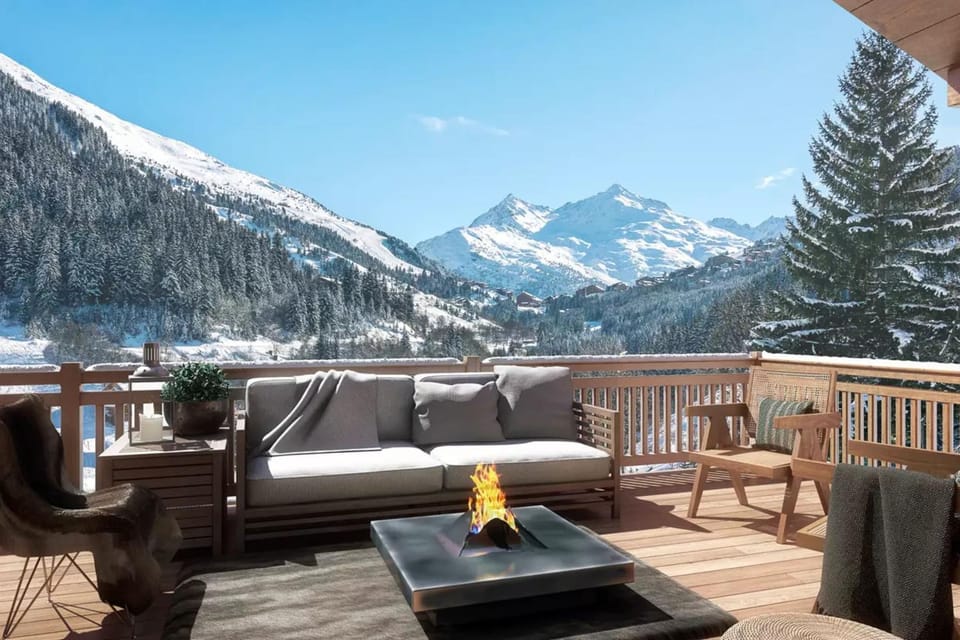 Chalet Ouréa #102 - 6 guests - Ski-in - Ski-out Apartment in Les Allues