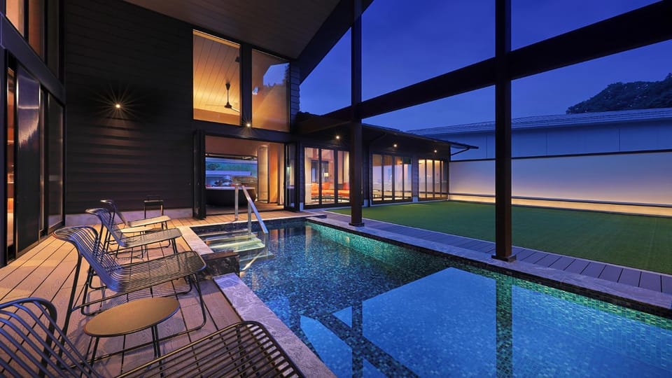Natural landscape, Pool view