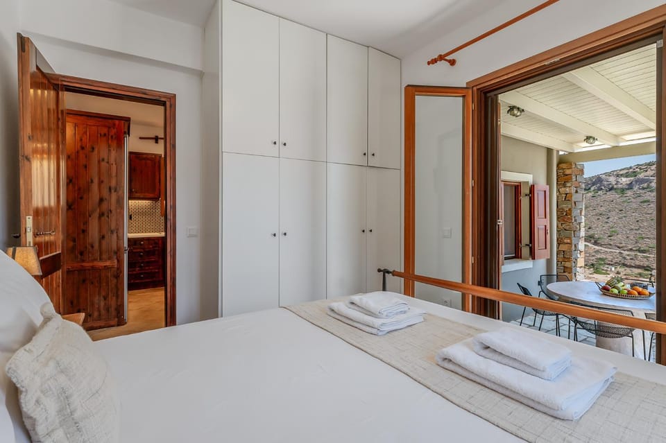 Bed, Natural landscape, Bedroom, wardrobe