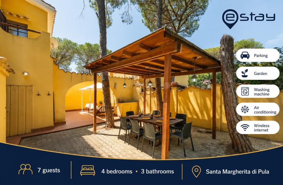 Estay - Sunny Holiday Villa - Garden & Parking Villa in Sardinia