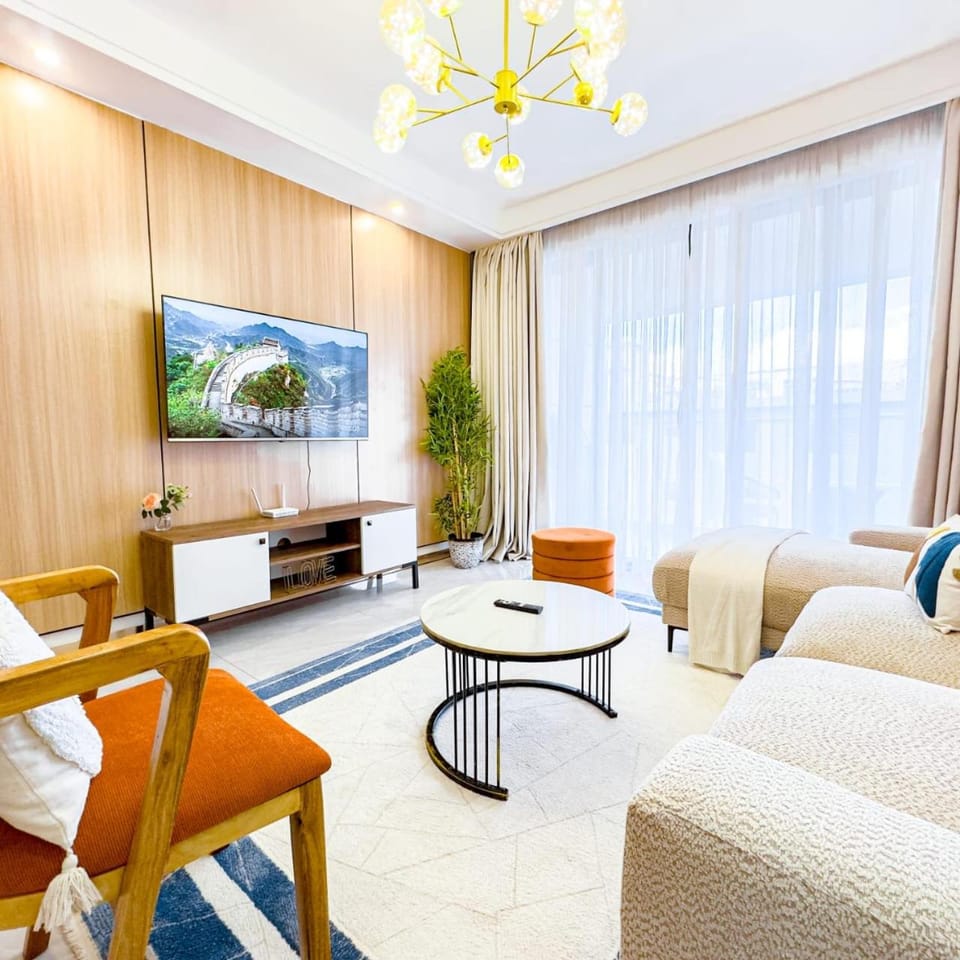 Elegant classy apartment with swimming pool ,fully equipped gym ,child play area and close proximity to shopping malls and great breathtaking views Apartment in Nairobi County