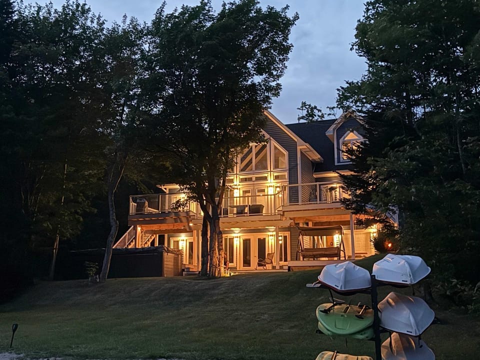 Luxurious Lakeside Chalet with Swim Spa Chalet in Newfoundland and Labrador
