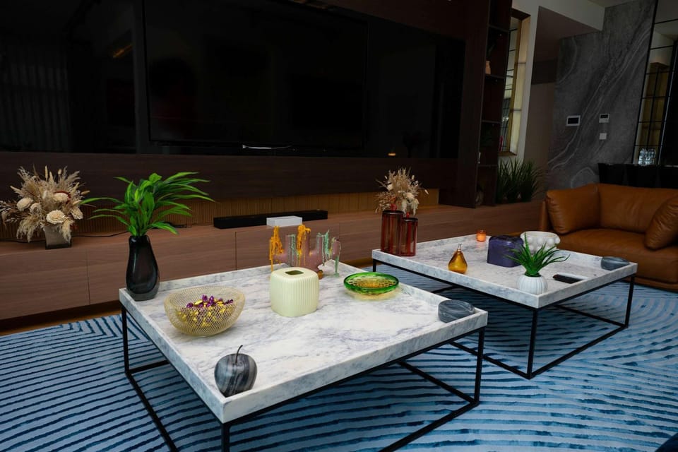Coastal 3BR Retreat in Seaside Hills Sea View Apartment in Ajman