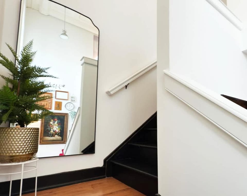 Church Loft King Bed Apt 30 Ft Ceiling Steps to Fishtown N Liberties Apartment in Philadelphia