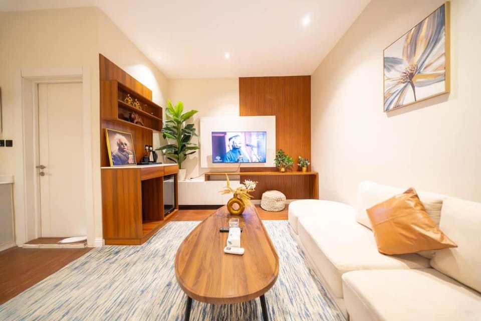 N18 Hotel-style 1BR with patio near Riyadh Front Apartment in Riyadh