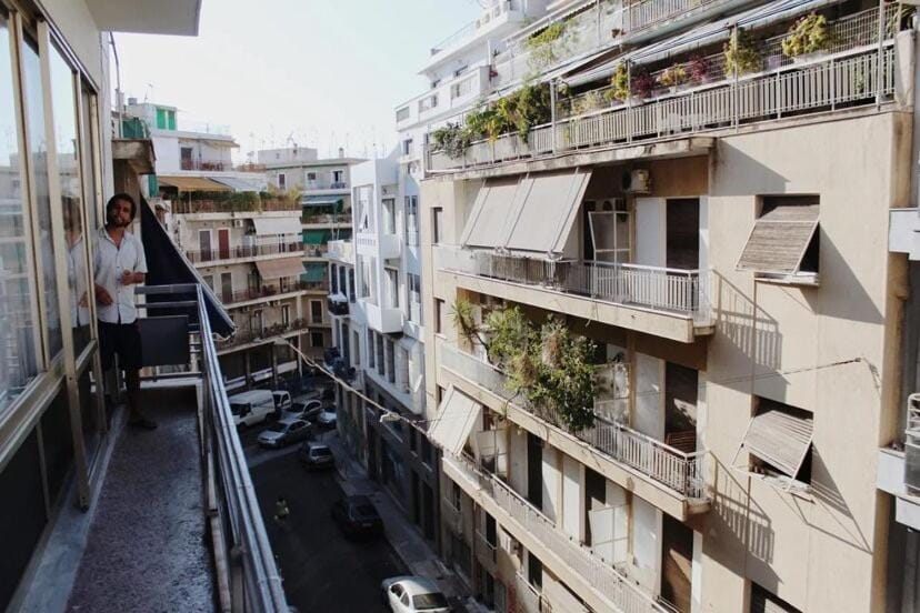 Property building, Day, View (from property/room), Balcony/Terrace, City view