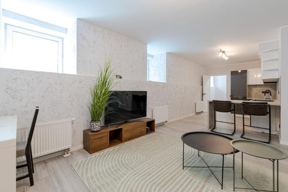 New Spacious Design Studio 7 Min Walk to Old Town Apartment in Riga