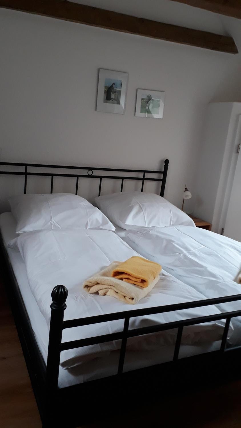 Property building, Living room, Bedroom