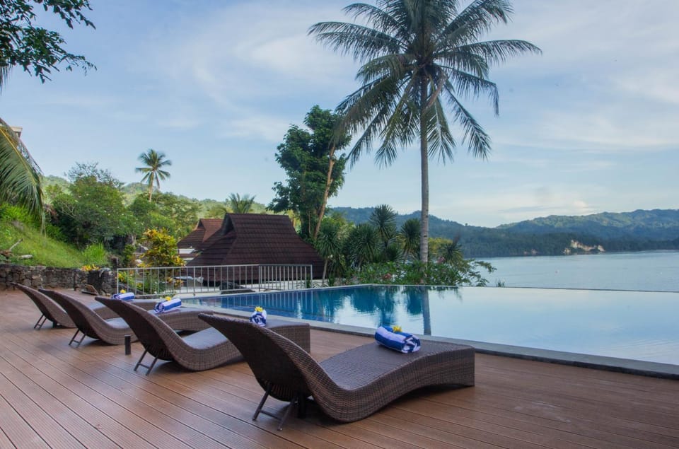 Day, Balcony/Terrace, Pool view, Sea view, Swimming pool, Swimming pool, sunbed