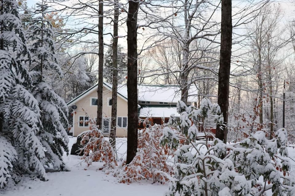 Authentic VT Chalet, Hot tub, Fire pit, Mt Snow Chalet in Dover