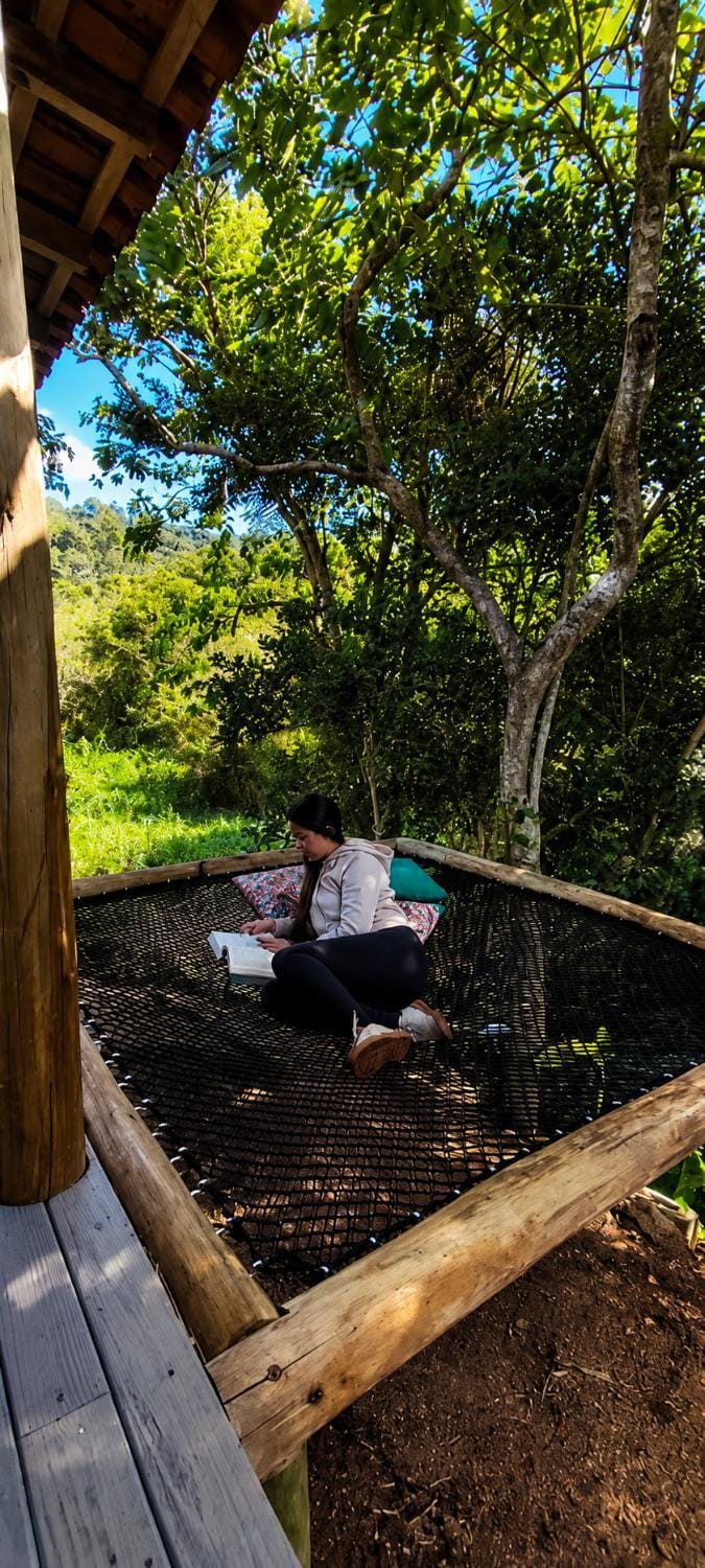 Chalé container, conforto, natureza e alexa House in State of Santa Catarina