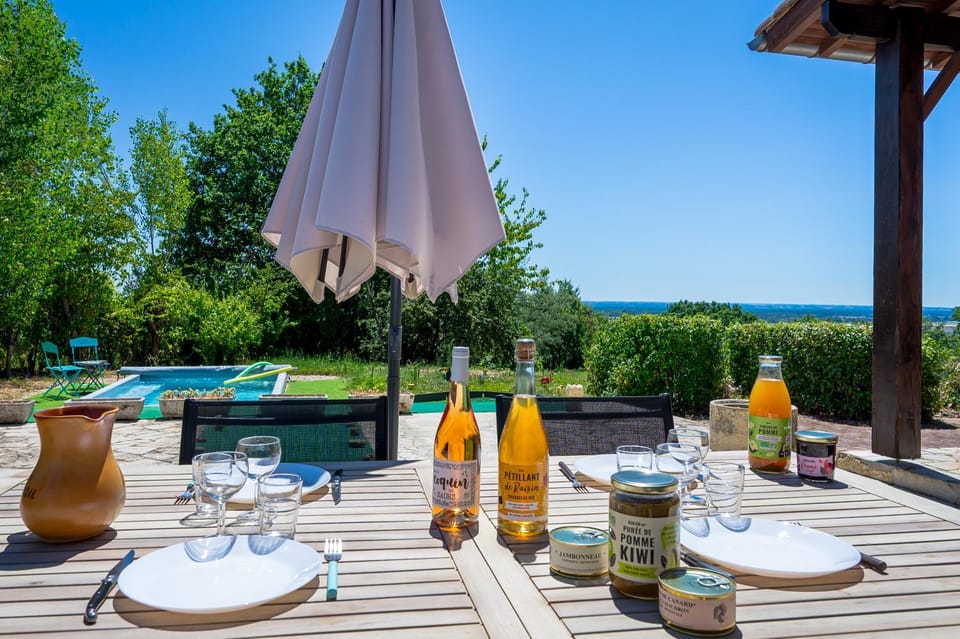 Coustalou - Private pool & valley view House in Occitanie
