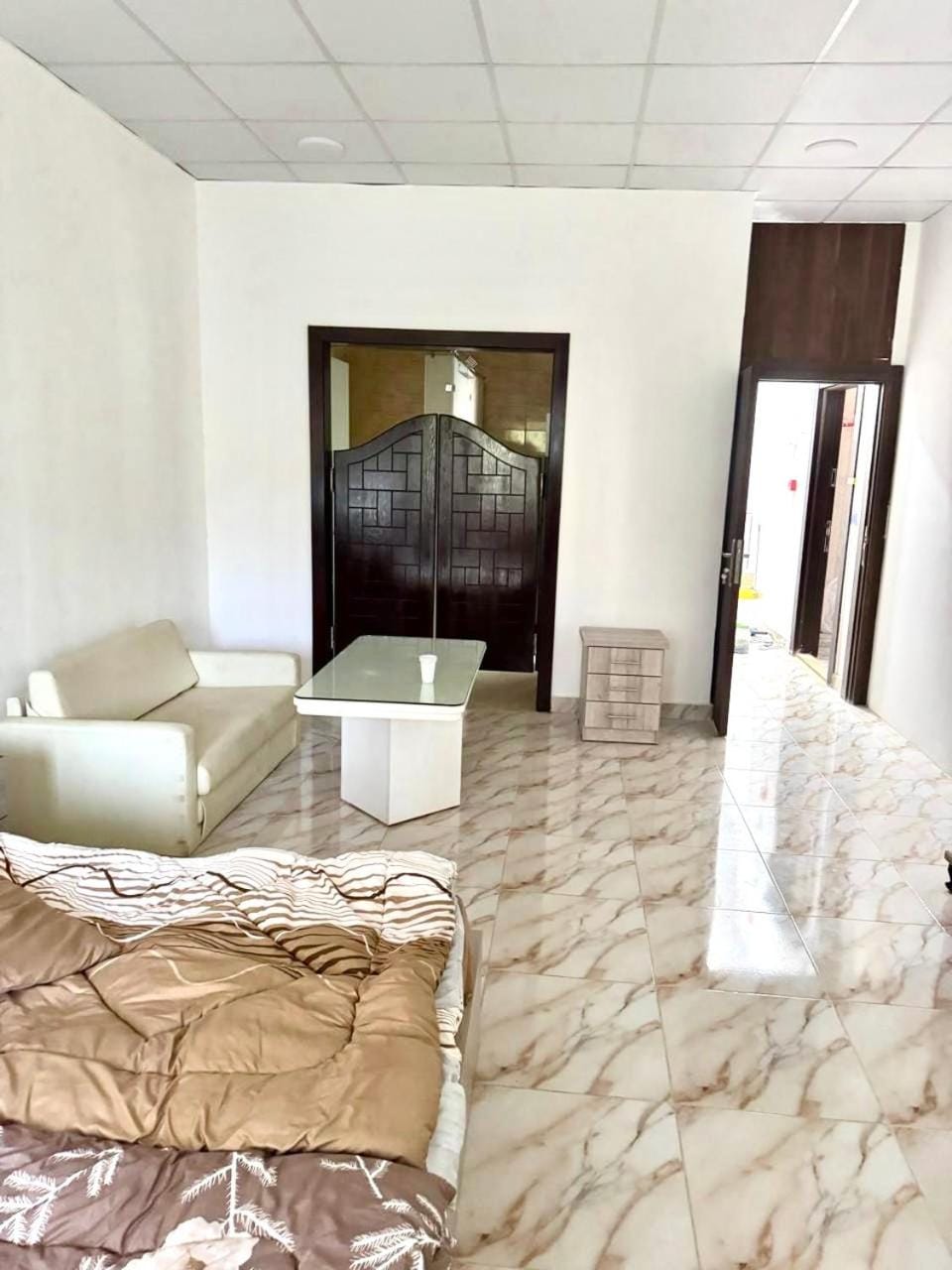 Photo of the whole room, Seating area, Dining area, Bedroom, furniture