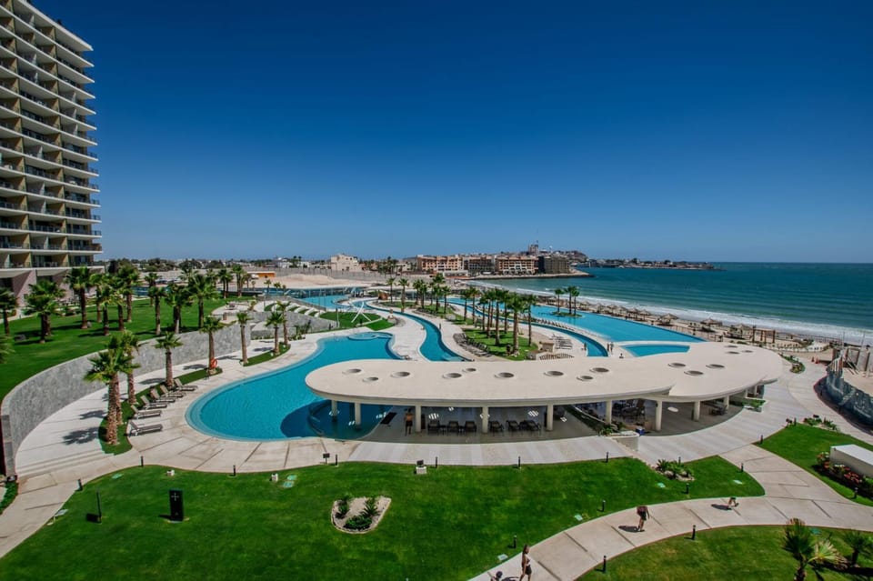 Pool view, Sea view, Swimming pool
