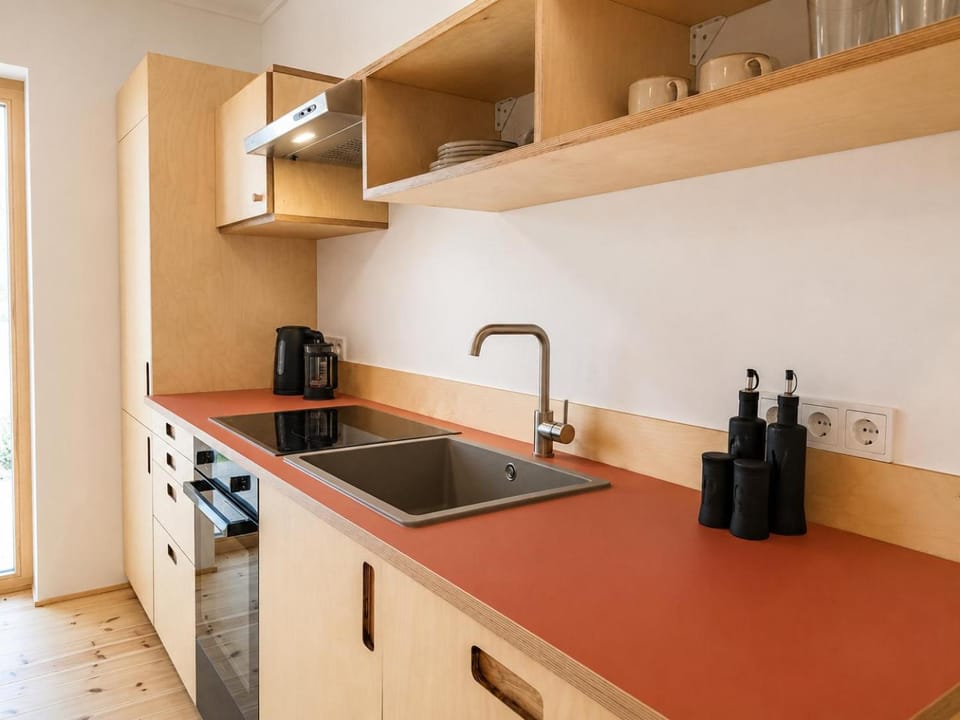 Kitchen or kitchenette, dishwasher, microwave, oven, kitchen