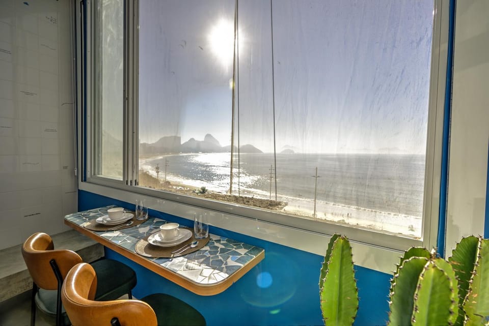 View (from property/room), Dining area, Sea view