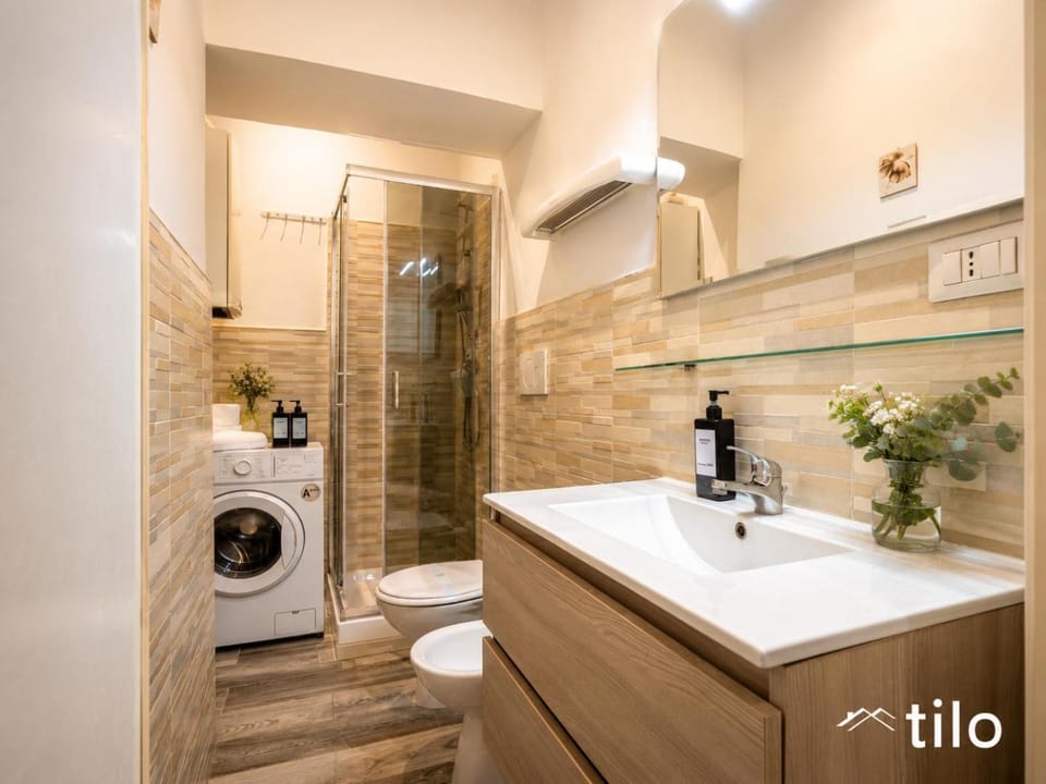Toilet, Bathroom, towels, dryer