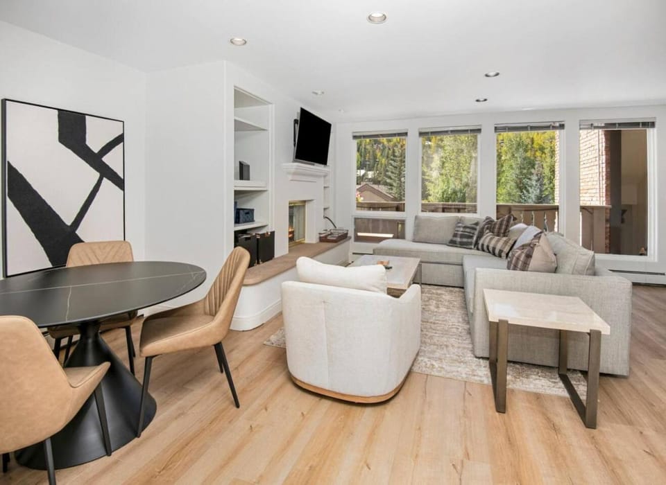 Vail Village 2BR Condo I Walk to Gondola & Dining House in Vail