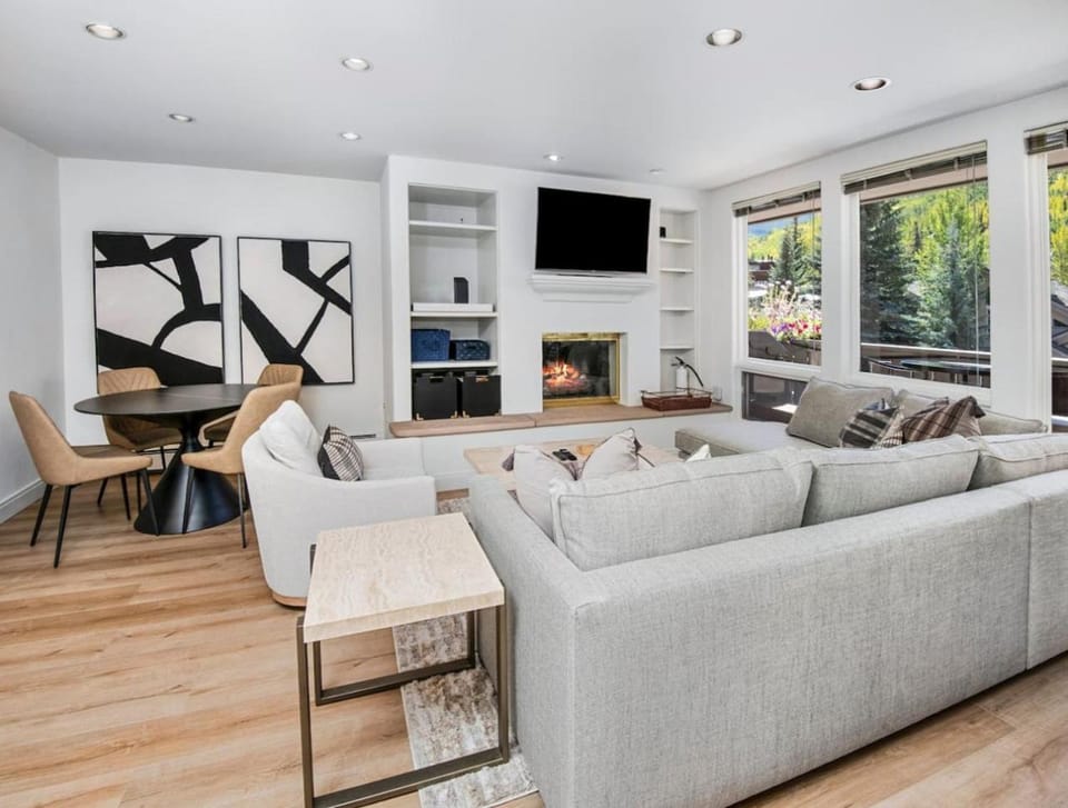 Vail Village 2BR Condo I Walk to Gondola & Dining House in Vail