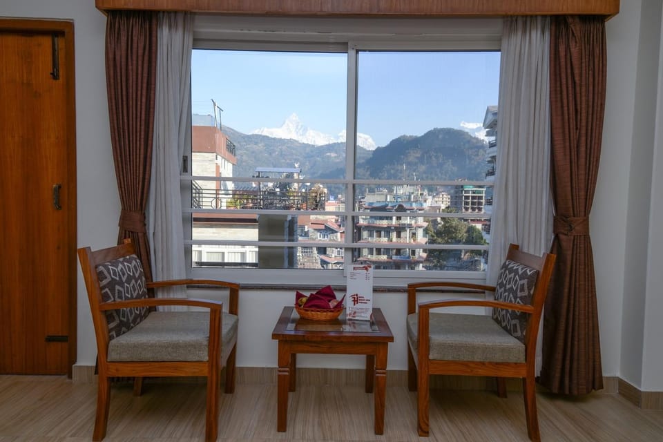 View (from property/room), Seating area, Mountain view
