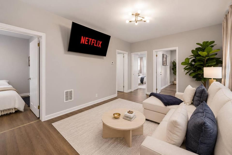 6BD Convenient Stay Close to NYC & Met Life FIFA House in Bayonne