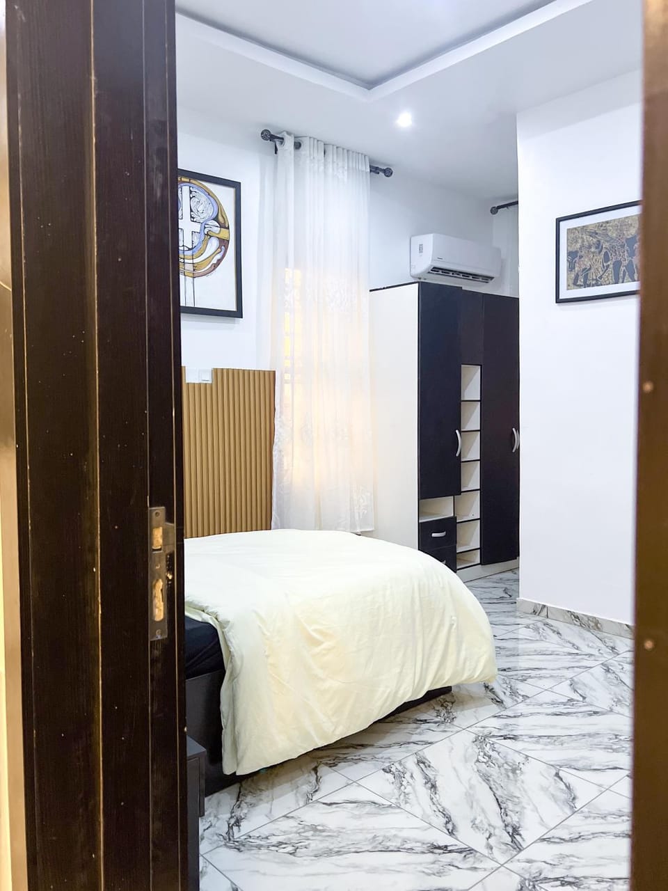 Bed, Bedroom, wardrobe