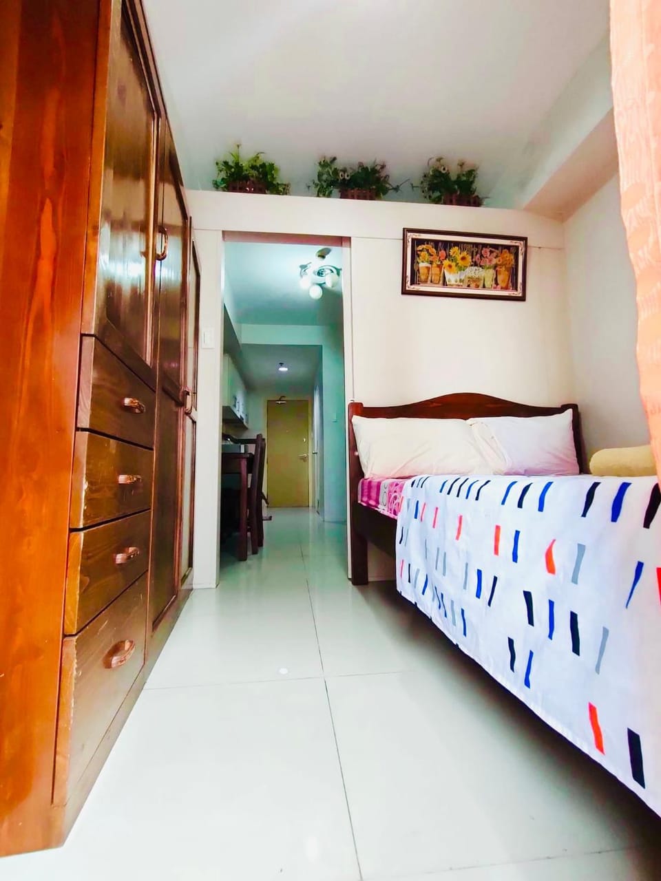 Bed, Photo of the whole room, Bedroom, bunk bed, wardrobe