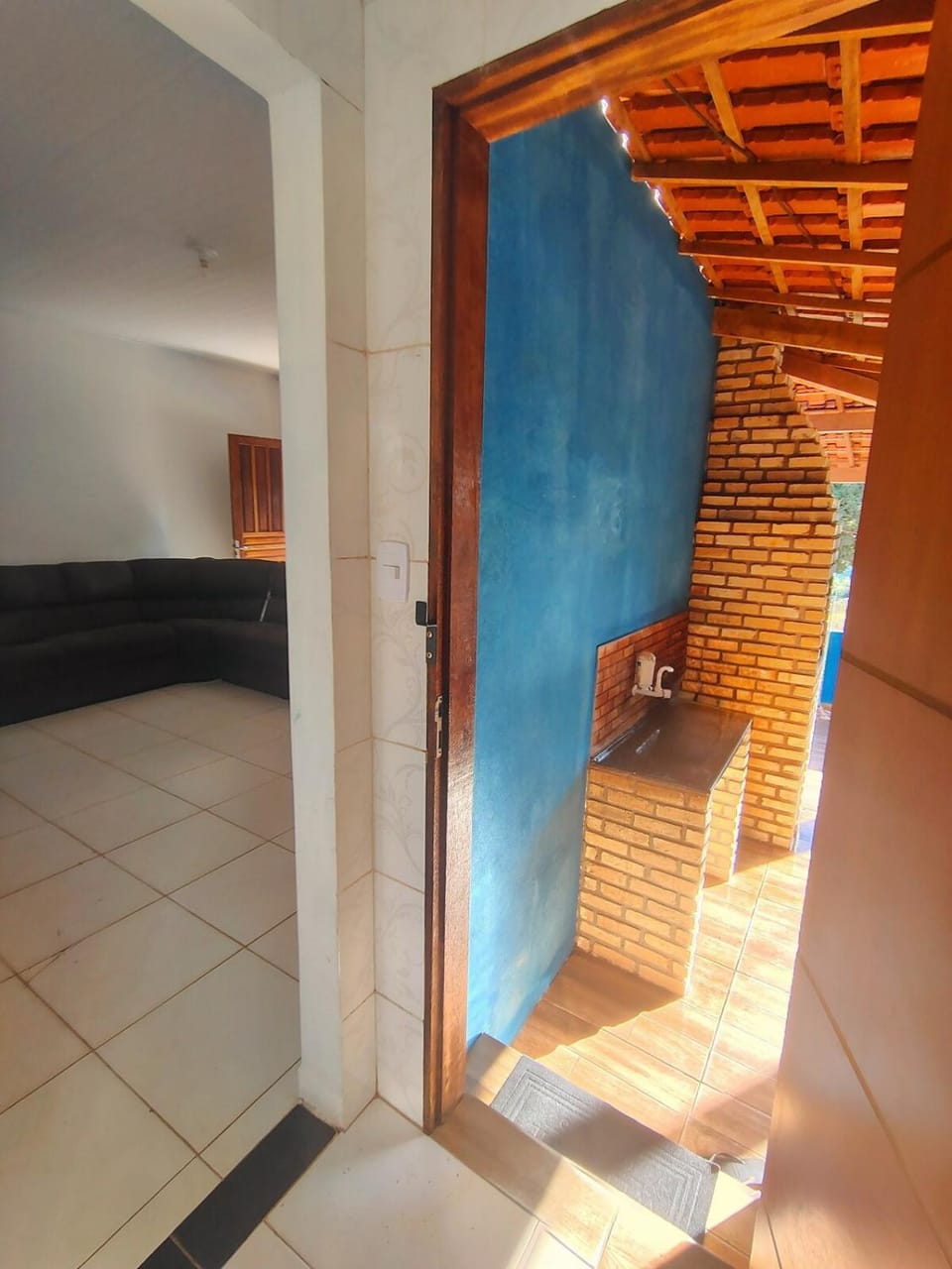 Living room, Communal kitchen