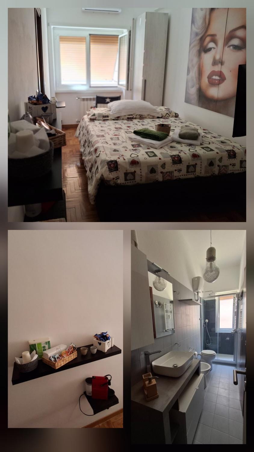 Photo of the whole room, Bedroom
