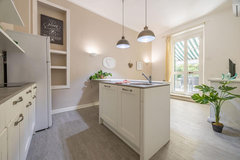 Property building, kitchen