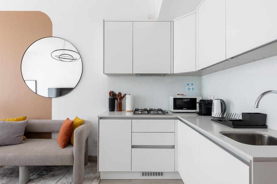 Cozy Studio with Balcony in JVC Apartment in Dubai