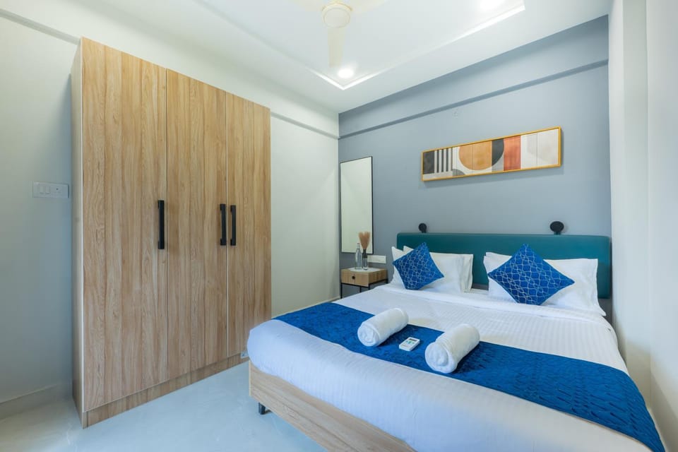 Bed, Bedroom, wardrobe